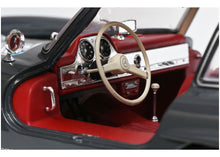 Lade das Bild in den Galerie-Viewer, Mercedes Benz 300 SL Flügeltürer grau 1:18