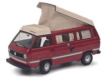 Lade das Bild in den Galerie-Viewer, Volkswagen T3a Westfalia Joker mit Faltdach, dunkelrot 1:18
