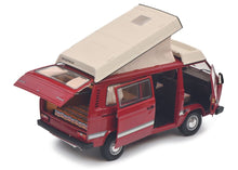 Lade das Bild in den Galerie-Viewer, Volkswagen T3a Westfalia Joker mit Faltdach, dunkelrot 1:18
