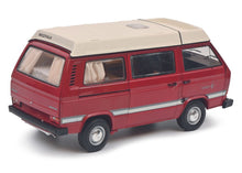 Lade das Bild in den Galerie-Viewer, Volkswagen T3a Westfalia Joker mit Faltdach, dunkelrot 1:18