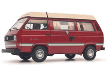 Lade das Bild in den Galerie-Viewer, Volkswagen T3a Westfalia Joker mit Faltdach, dunkelrot 1:18
