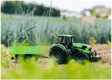 Lade das Bild in den Galerie-Viewer, Carson Deutz-Fahr 8280 TTV mit Anhänger 100% RTR 1:16