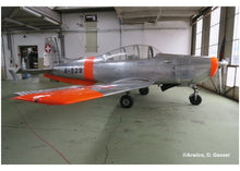 Lade das Bild in den Galerie-Viewer, Pilatus P-3 A-829 Museum Altenrhein HB-RCJ inkl. Chromständer 1:72