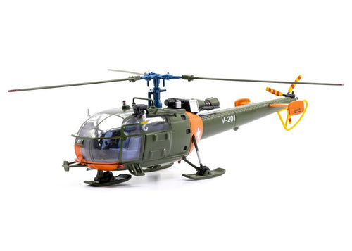 Helikopter Alouette III V-201 Schweizer Luftwaffe  1:72