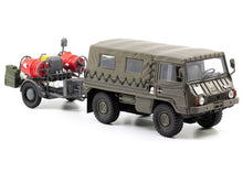 Lade das Bild in den Galerie-Viewer, Steyr Puch Pinzgauer 710 4x4 Schweizer Armee mit Motorspritze 1:43