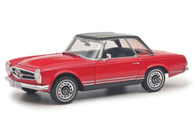 Lade das Bild in den Galerie-Viewer, Mercedes-Benz 280 SL Pagode rot-schwarz