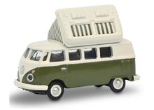 Lade das Bild in den Galerie-Viewer, VW T1c Campingbus grün/weiss