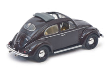 Lade das Bild in den Galerie-Viewer, VW Brezelkäfer bordeaux rot 1:43