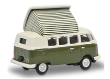 Lade das Bild in den Galerie-Viewer, VW T1c Campingbus grün/weiss 1:87
