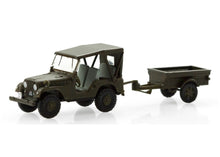 Lade das Bild in den Galerie-Viewer, Willy&#39;s Jeep M38A1 mit Aebi Gelpw Anhänger 68
