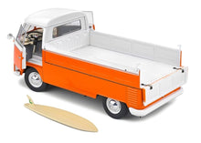 Lade das Bild in den Galerie-Viewer, VW T1 Pritsche orange/weiss 1:18