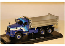 Lade das Bild in den Galerie-Viewer, Saurer D330B 6x6 Kipper Messe blau 1:50