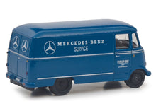 Lade das Bild in den Galerie-Viewer, Mercedes Benz L319 Kasten blau 1:87
