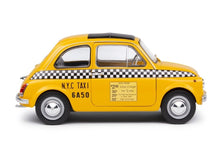 Lade das Bild in den Galerie-Viewer, Fiat 500 Taxi NYC gelb 1:18