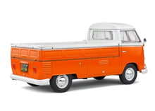 Lade das Bild in den Galerie-Viewer, VW T1 Pritsche orange/weiss 1:18