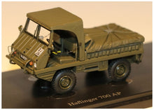 Lade das Bild in den Galerie-Viewer, Haflinger AP 700 mit Plane mit Plane auf Ladefläche 1:43