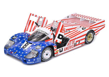 Lade das Bild in den Galerie-Viewer, Porsche 956 blau/rot 8 1:18