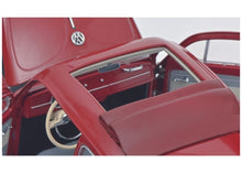 Lade das Bild in den Galerie-Viewer, VW Käfer Faltdach rot 1:18