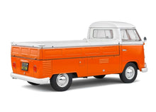 Lade das Bild in den Galerie-Viewer, VW T1 Pritsche orange/weiss 1:18