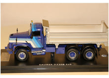 Lade das Bild in den Galerie-Viewer, Saurer D330B 6x6 Kipper Messe blau 1:50