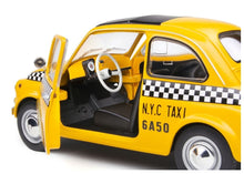 Lade das Bild in den Galerie-Viewer, Fiat 500 Taxi NYC gelb 1:18