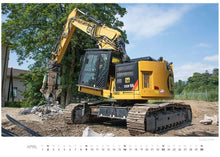 Lade das Bild in den Galerie-Viewer, Kalender Baumaschinen 2023