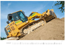Lade das Bild in den Galerie-Viewer, Kalender Baumaschinen 2023