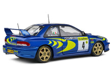 Lade das Bild in den Galerie-Viewer, Subaru Impreza 22B blau Rallye Montecarlo 1997 1:18
