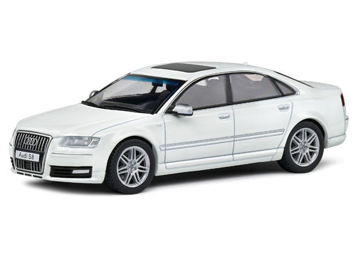 Audi S8 D3 5.2l - V10 weiss  1:43