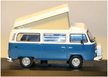 Lade das Bild in den Galerie-Viewer, VW T2 Westfalia 1978 blue/white 1:43 
