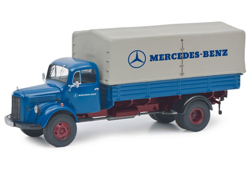 Mercedes Benz L3500 blau 1:87