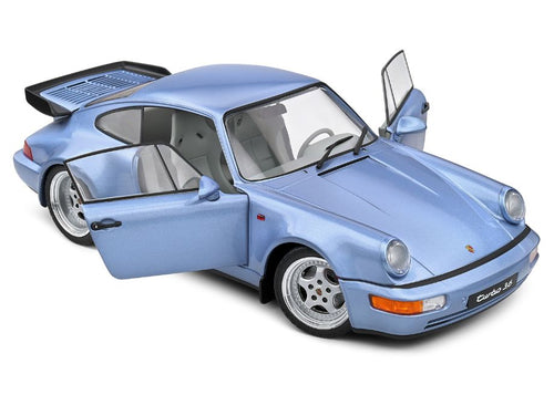 Porsche 911 (964) Turbo 1990 blau 1:18 