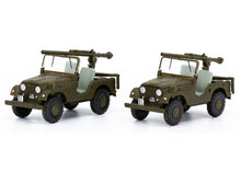 Lade das Bild in den Galerie-Viewer, Set mit 2 Jeep PAK58-Panzer Abwehr Kompanie-BAT  1:87 
