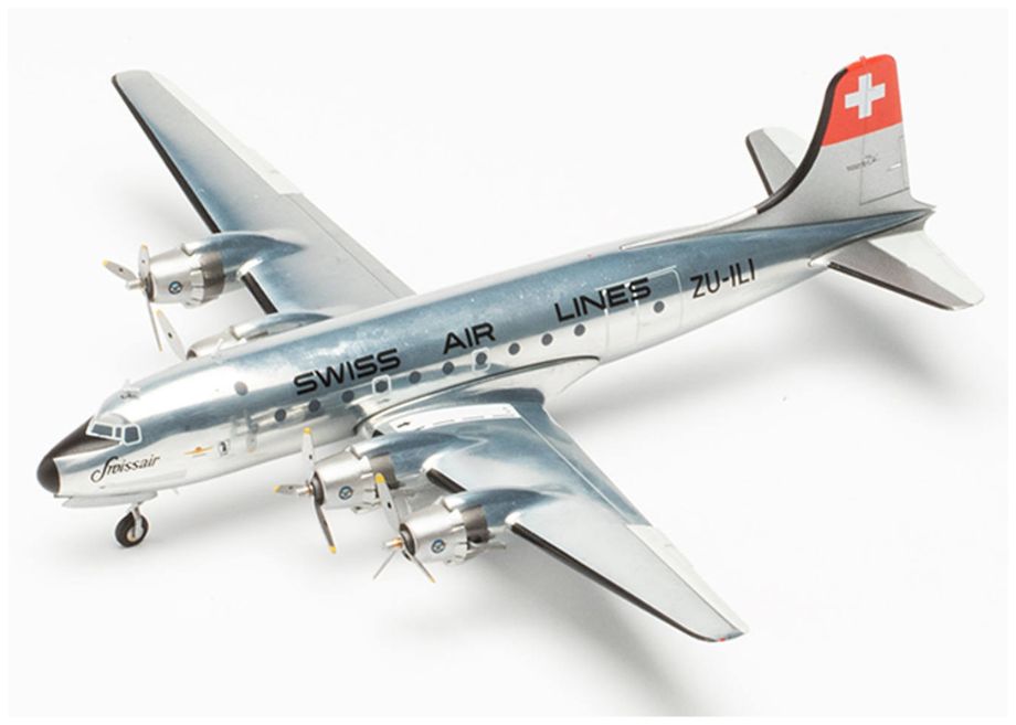 Swissair Douglas DC-4-ZU-ILI  1:200