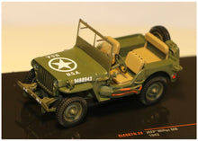 Lade das Bild in den Galerie-Viewer, Jeep Willys MB 1943 Olive Green 1:43
