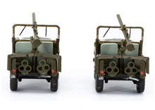 Lade das Bild in den Galerie-Viewer, Set mit 2 Jeep PAK58-Panzer Abwehr Kompanie-BAT  1:87 
