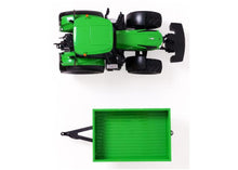 Lade das Bild in den Galerie-Viewer, Carson Deutz-Fahr 8280 TTV mit Anhänger 100% RTR 1:16
