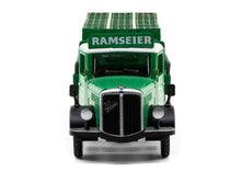 Lade das Bild in den Galerie-Viewer, Saurer S4C Pritsche Ramseier Apfelsaft 1:87
