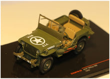 Lade das Bild in den Galerie-Viewer, Jeep Willys MB 1943 Olive Green 1:43
