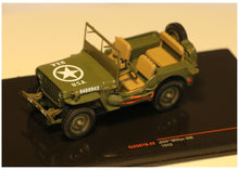 Lade das Bild in den Galerie-Viewer, Jeep Willys MB 1943 Olive Green 1:43
