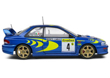 Lade das Bild in den Galerie-Viewer, Subaru Impreza 22B blau Rallye Montecarlo 1997 1:18
