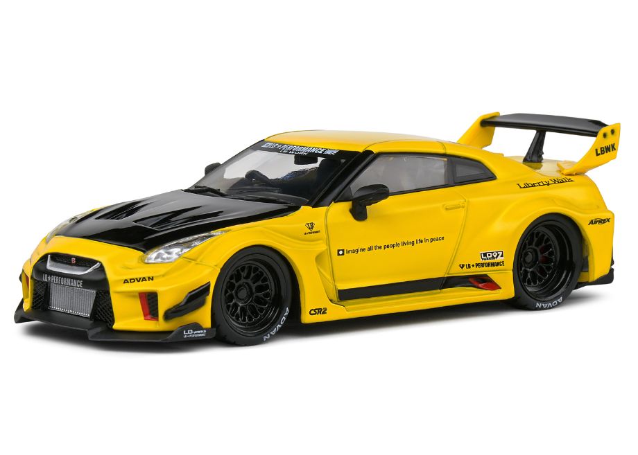 Nissan GTR35 gelb - 2019 1:43 