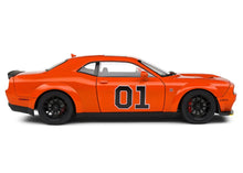 Lade das Bild in den Galerie-Viewer, Dodge Challenger SRT 2023 orange 1:18
