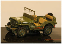 Lade das Bild in den Galerie-Viewer, Jeep Willys MB 1943 Olive Green 1:43
