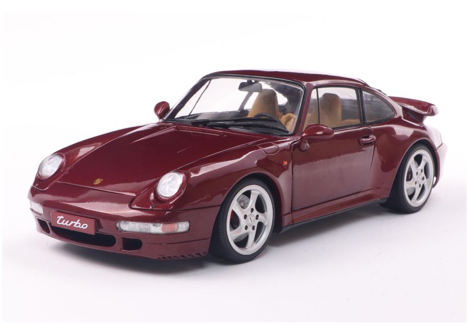 Porsche 911 (993) Turbo 1997 rot 1:18