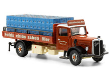 Lade das Bild in den Galerie-Viewer, Saurer S4C Pritsche Strebel Feldschlösschen  1:87
