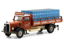 Lade das Bild in den Galerie-Viewer, Saurer S4C Pritsche Strebel Feldschlösschen  1:87
