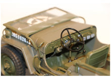 Lade das Bild in den Galerie-Viewer, Willys Jeep U.S Army olivgrün 1:18
