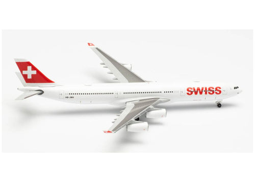 Swiss Internatioanl Air Liens Airbus A340-300-HB-JMH Chur