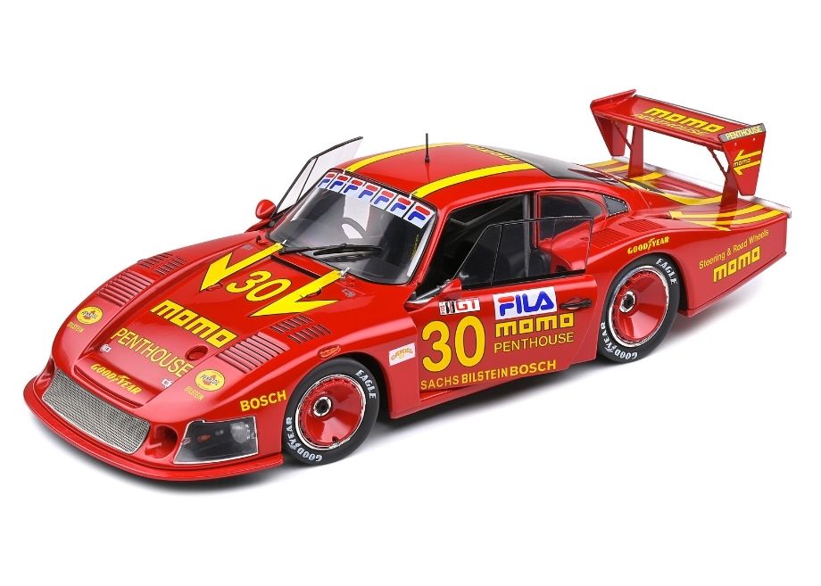 Porsche 935 MobyDick rot, 24h Le Mans 1982 1:18